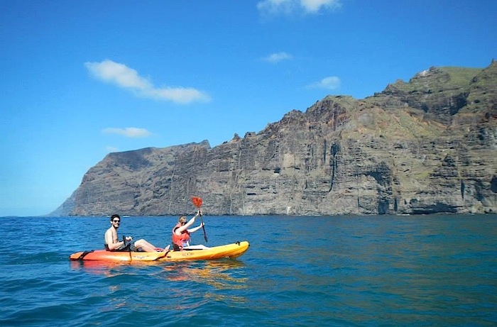 Ausflug Kayaking from masca to los gigantes