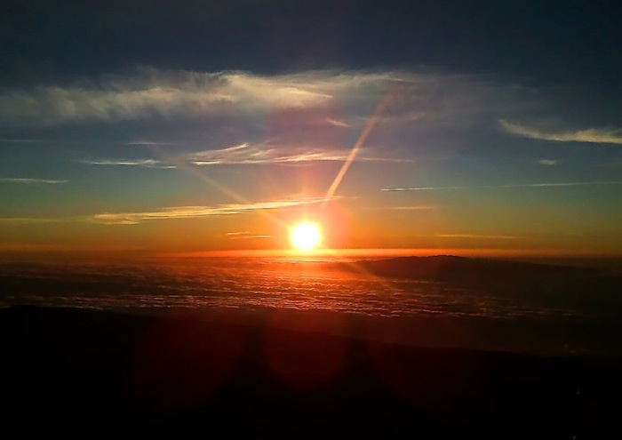 Excursión Amanecer en lo más alto de españa, en el pico del volcán teide