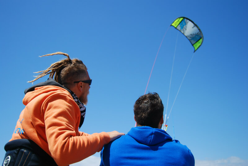 Ausflug Kitesurfing in el medano