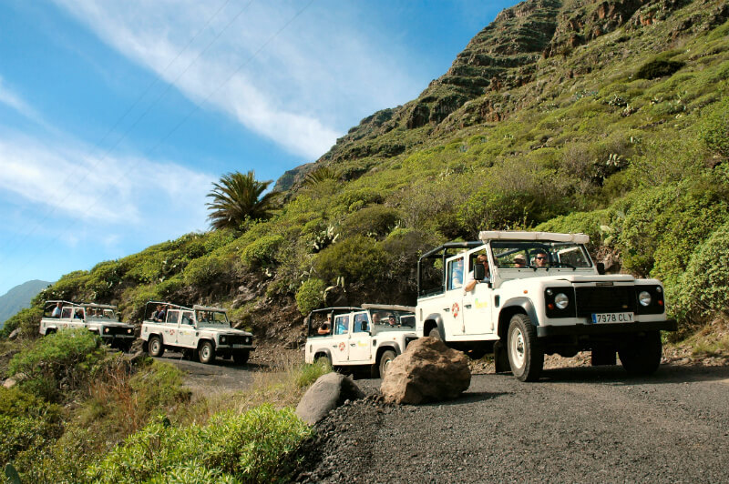 Escursione Visit to la gomera from tenerife on jeep