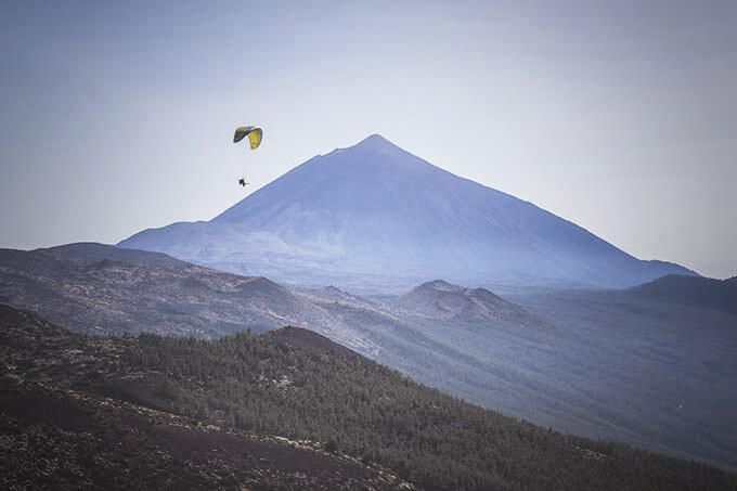Excursion Tandem paragliding over tenerife